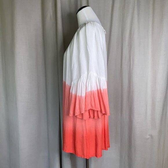 Exist Ombré Bell Sleeve On/Off Shoulder Dress - Picture 4 of 8